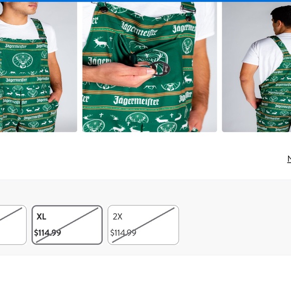 Jägermeister Green Overalls - Picture 7 of 7